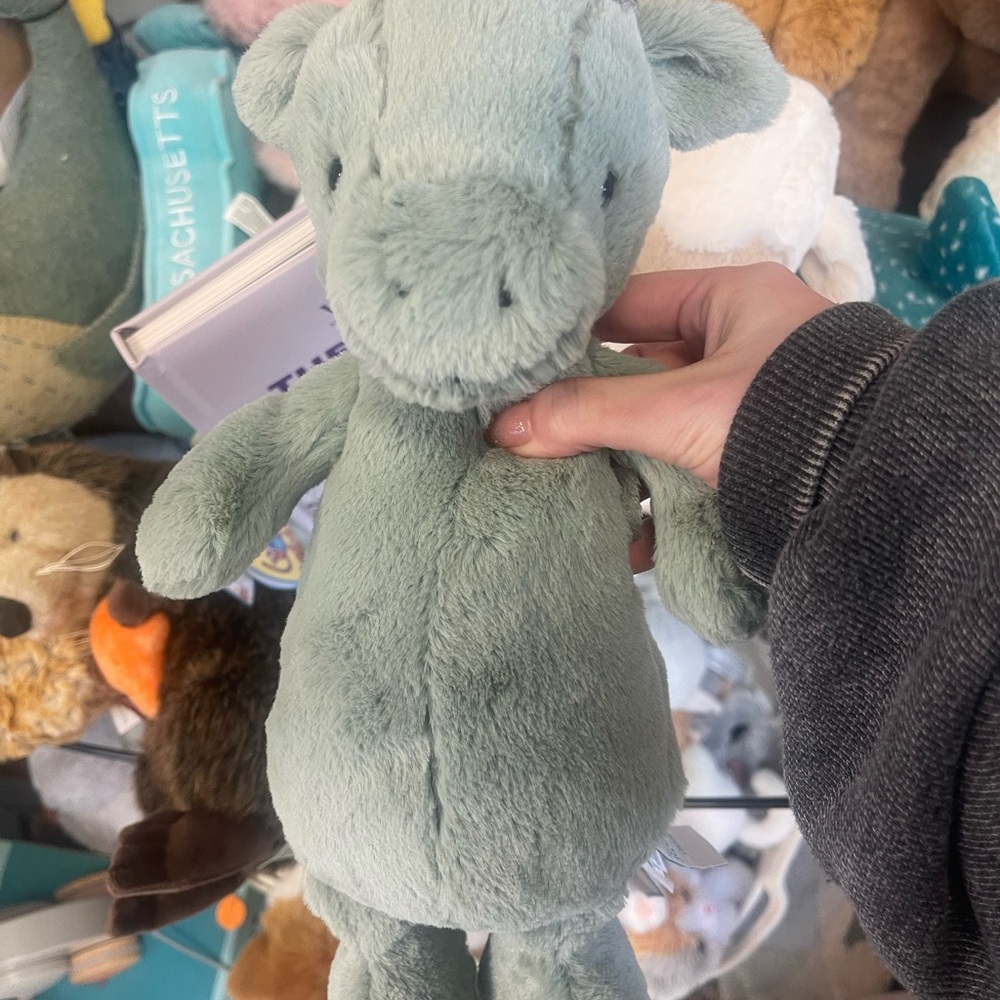 Jellycat bashful dragon nwt authentic green